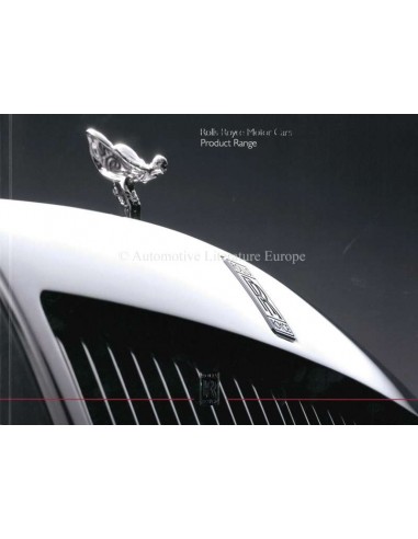 2018 ROLLS ROYCE PROGRAMM PROSPEKT ENGLISCH