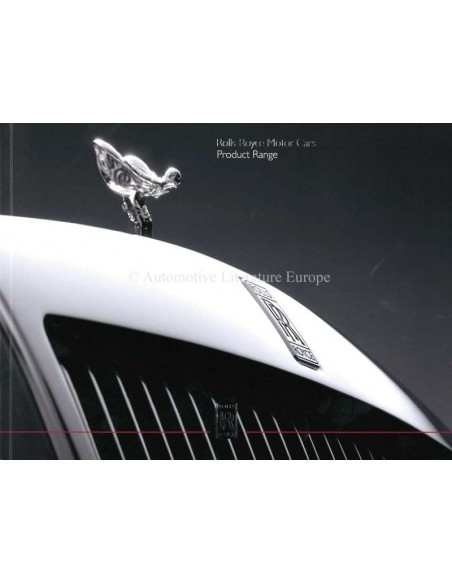 2018 ROLLS ROYCE PROGRAMM PROSPEKT ENGLISCH