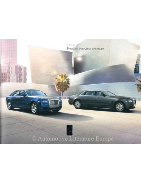 2014 ROLLS ROYCE GHOST BROCHURE ENGELS