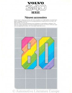 1980 VOLVO 340 ACCESSORIES BROCHURE DUTCH