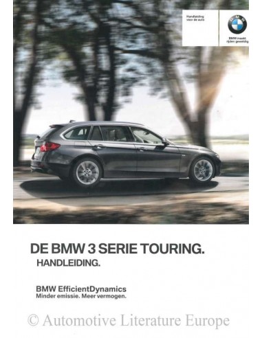 2015 BMW 3 SERIE TOURING INSTRUCTIEBOEKJE NEDERLANDS