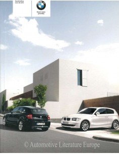 2007 BMW 1 SERIE INSTRUCTIEBOEKJE NEDERLANDS