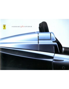 2000 FERRARI 360 SPIDER BROCHURE 1602/00