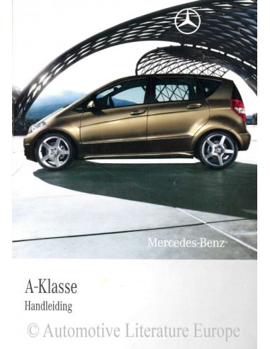 2010 MERCEDES BENZ A KLASSE BETRIEBSANLEITUNG NIEDERLÄNDISCH