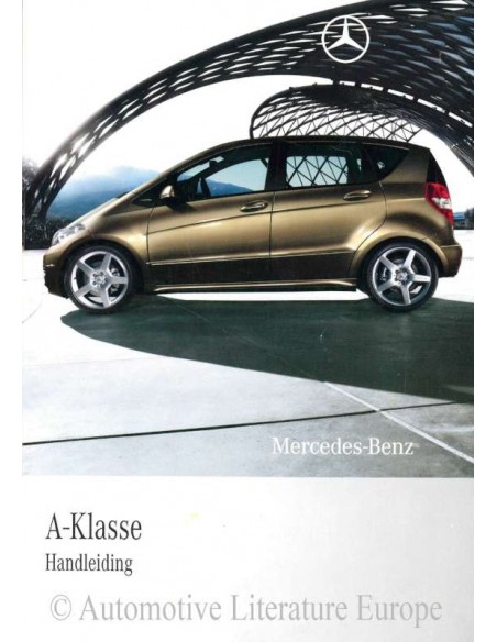 2010 MERCEDES BENZ A KLASSE INSTRUCTIEBOEKJE NEDERLANDS
