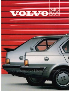 1986 VOLVO 340 / 360 PROSPEKT NIEDERLÄNDISCH
