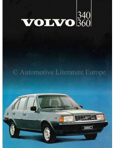 1983 VOLVO 340 / 360 PROSPEKT NIEDERLÄNDISCH