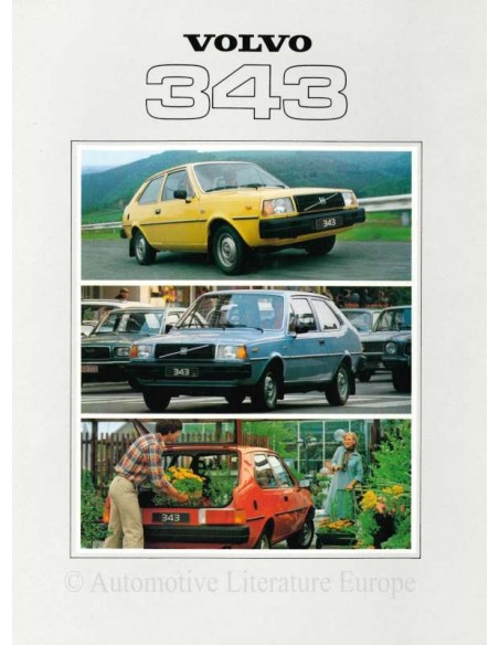 1979 VOLVO 343 PROSPEKT NIEDERLÄNDISCH