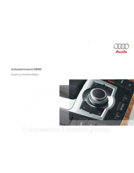 2006 AUDI BEDIENUNGSANLEITUNG INFOTAINMENT MMI NIEDERLÄNDISCH