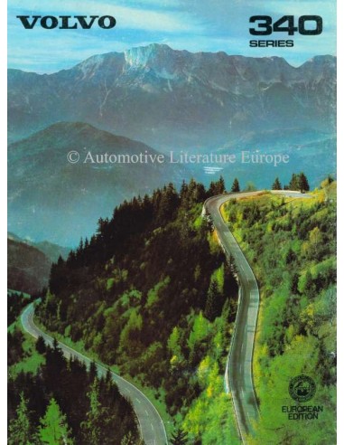 1980 VOLVO 340 BROCHURE ENGELS