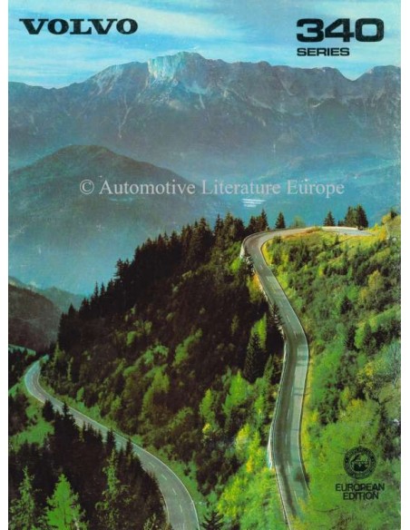 1980 VOLVO 340 BROCHURE ENGLISH