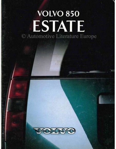 1993 VOLVO 850 ESTATE BROCHURE NEDERLANDS