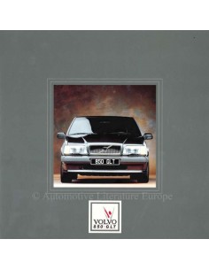 1991 VOLVO 850 GLT BROCHURE NEDERLANDS