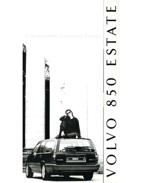 1992 VOLVO 850 ESTATE BROCHURE DUTCH