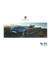 2015 PORSCHE 911 CARRERA HARDCOVER BROCHURE DUITS