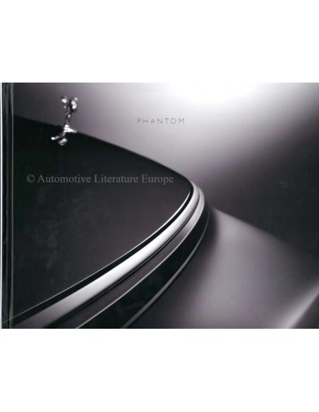 2018 ROLLS ROYCE PHANTOM HARDCOVER BROCHURE ENGELS