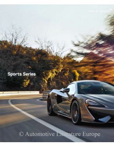 2018 MCLAREN 540C / 570S / 570GT SPORT SERIES BROCHURE ENGLISH