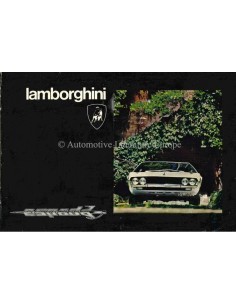 1974 LAMBORGHINI ESPADA III BETRIEBSANLEITUNG