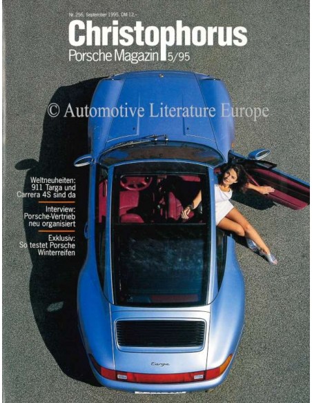 1995 PORSCHE CHRISTOPHORUS MAGAZINE 256 DUITS