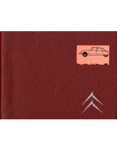 1970 CITROEN DS20 DS21 INSTRUCTIEBOEKJE NEDERLANDS