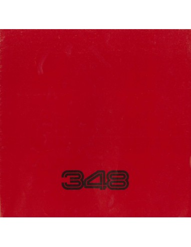 1989 FERRARI 348 TB TS BROCHURE 575/89