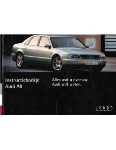 1994 AUDI A8 INSTRUCTIEBOEKJE NEDERLANDS