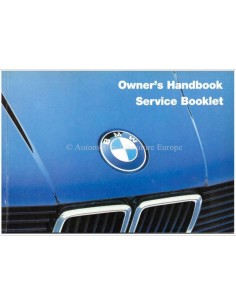 1985 BMW 3 SERIE INSTRUCTIEBOEKJE ENGELS (USA)
