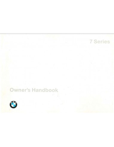 1993 BMW 7 SERIES OWNERS MANUAL ENGLISH