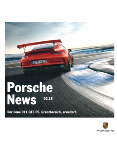 2015 PORSCHE NEWS PROSPEKT