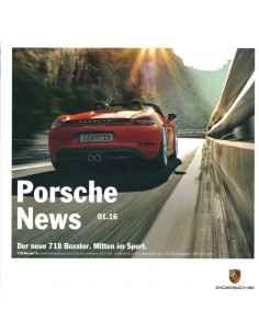 2016 PORSCHE NEWS PROSPEKT