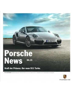 2015 PORSCHE NEWS PROSPEKT