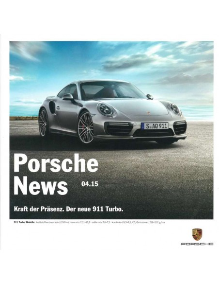 2015 PORSCHE NEWS BROCHURE