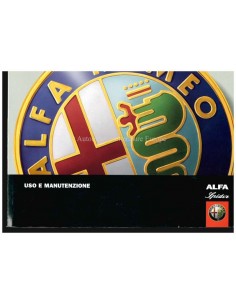2006 ALFA ROMEO SPIDER OWNERS MANUAL ITALIAN