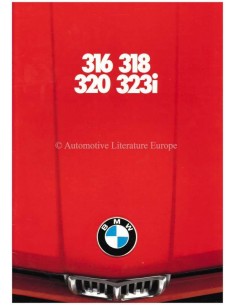 1980 BMW 3 SERIES BROCHURE DUTCH