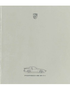 1986 PORSCHE 944 BROCHURE GERMAN