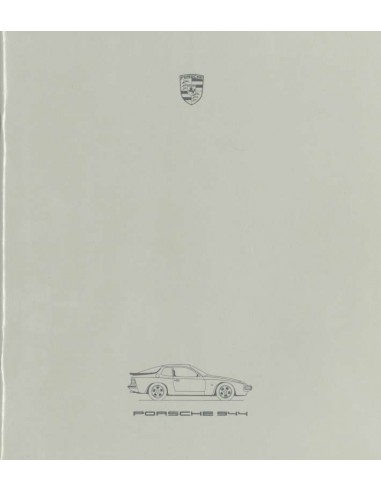 1986 PORSCHE 944 BROCHURE GERMAN