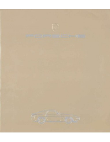 1984 PORSCHE 928 BROCHURE DUITS