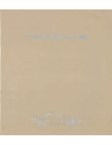 1984 PORSCHE 928 BROCHURE GERMAN