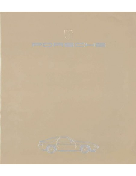 1984 PORSCHE 928 BROCHURE GERMAN
