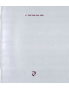 1989 PORSCHE BROCHURE GERMAN