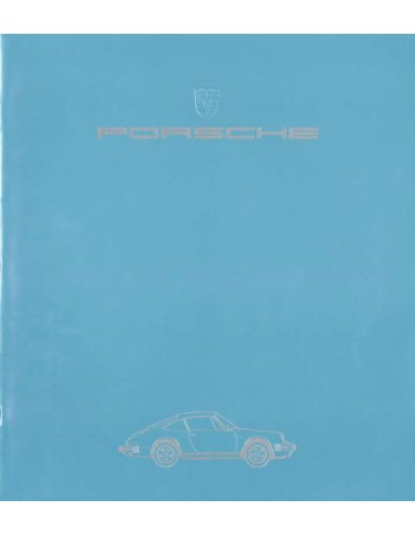 1984 PORSCHE 911 CARRERA TURBO PROSPEKT DEUTSCH