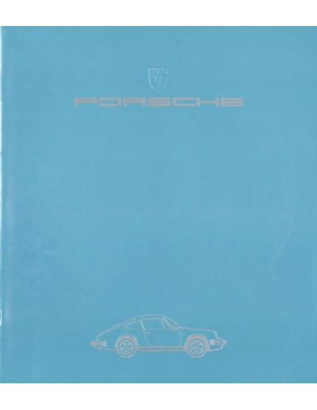 1984 PORSCHE 911 CARRERA TURBO BROCHURE GERMAN