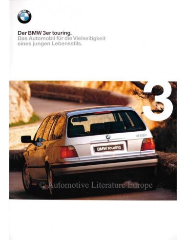 1998 BMW 3 SERIE TOURING BROCHURE DUITS