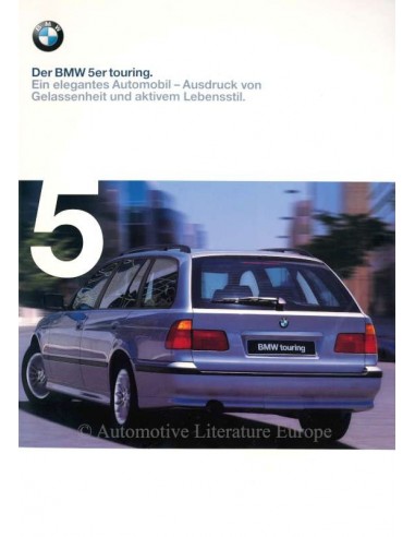 1998 BMW 5 SERIES TOURING BROCHURE GERMAN