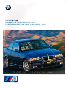 1997 BMW M3 PROSPEKT DEUTSCH