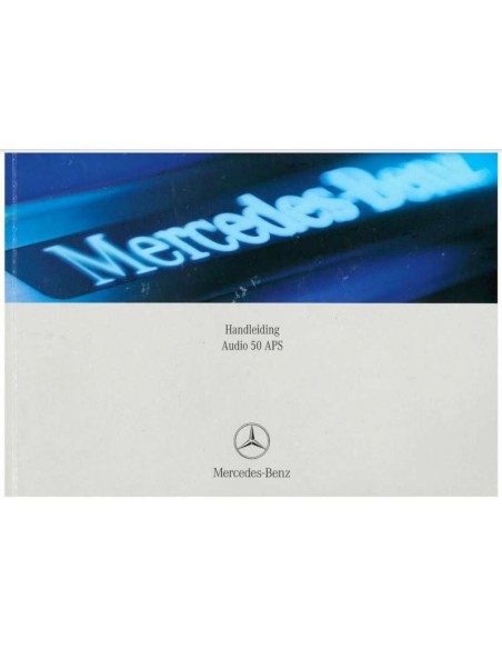 2005 MERCEDES BENZ AUDIO 50 APS INSTRUCTIEBOEKJE NEDERLANDS