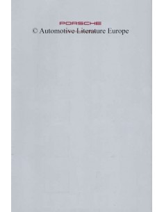 1991 PORSCHE 911 / 928 / 968 COLOURS & INTERIOR BROCHURE GERMAN