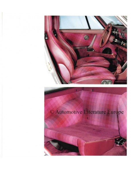 1989 PORSCHE 911 / 928 COLOURS & INTERIOR BROCHURE GERMAN