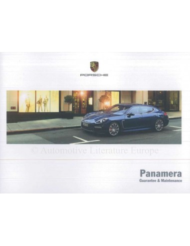 2016 PORSCHE PANAMERA GARANTIE & ONDERHOUD NEDERLANDS
