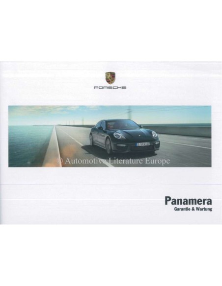 2015 PORSCHE PANAMERA GARANTIE & WARTUNG DEUTSCH